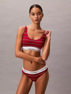 Bralette Icon en coton et Modal, légèrement doublée