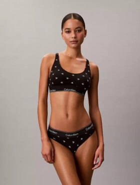 Bralette Icon en coton et Modal, légèrement doublée