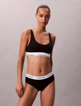 Bralette Icon en coton et Modal, légèrement doublée
