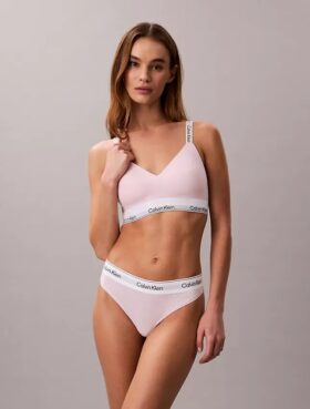 Bralette Icon en coton et Modal, légèrement doublée