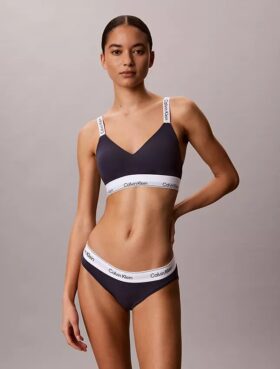 Bralette Icon en coton et Modal, légèrement doublée