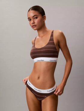 Bralette Icon en coton et Modal, légèrement doublée