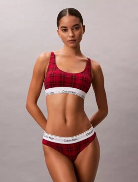 Bralette Icon en coton et Modal, légèrement doublée