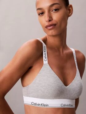 Bralette Icon en coton et Modal, légèrement doublée