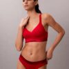 Bralette Icon en coton et Modal métallisé