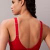 Bralette Icon en coton et Modal métallisé