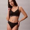 Bralette Icon en coton et Modal métallisé, légèrement doublée
