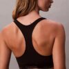 Bralette Icon en coton et Modal métallisé, Unlined