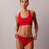 Bralette Icon en coton et Modal métallisé, Unlined