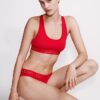Bralette Icon en coton et Modal, Unlined