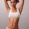 Bralette Icon en coton et Modal Unlined sans doublure