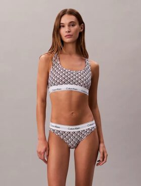 Bralette Icon en coton et Modal Unlined sans doublure
