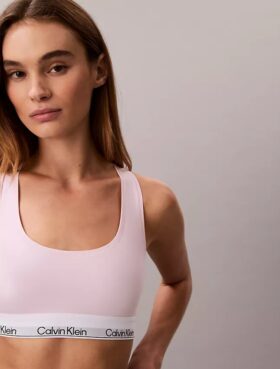 Bralette Icon en coton et Modal Unlined sans doublure