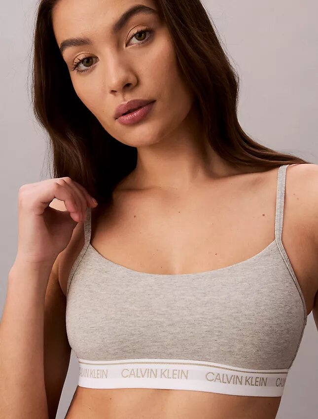 Bralette légèrement doublée avec logo Archive Bralette légèrement doublée avec logo Archive