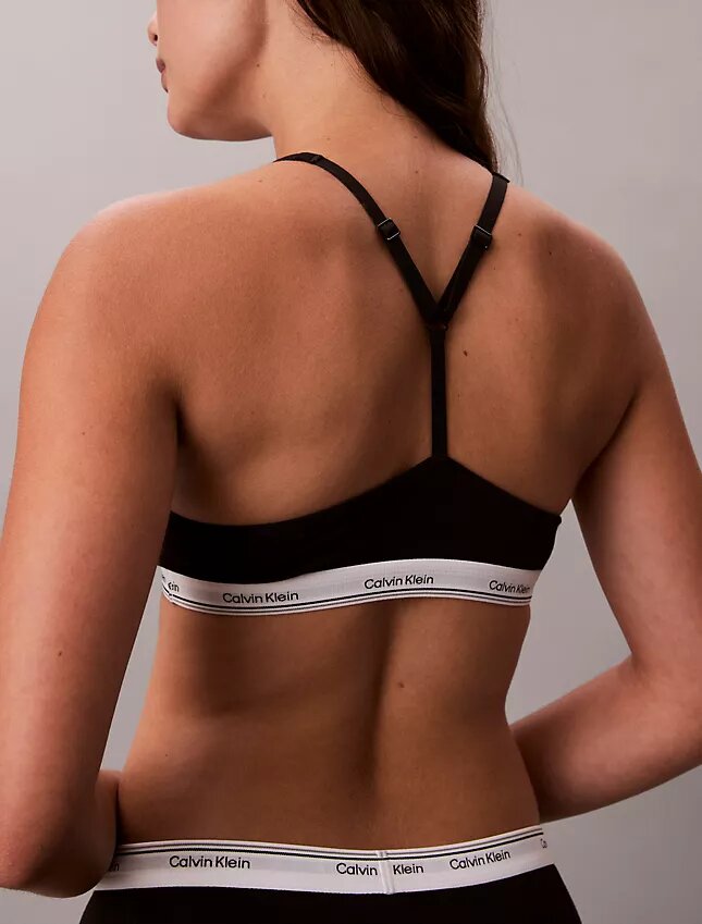 Bralette légèrement doublée en coton et Modal Bralette légèrement doublée en coton et Modal