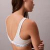 Bralette rembourrée sans armatures en coton et Modal