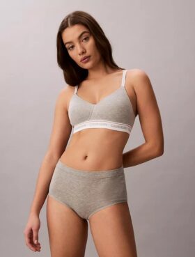 Bralette sans armatures légèrement doublée avec logo Archive
