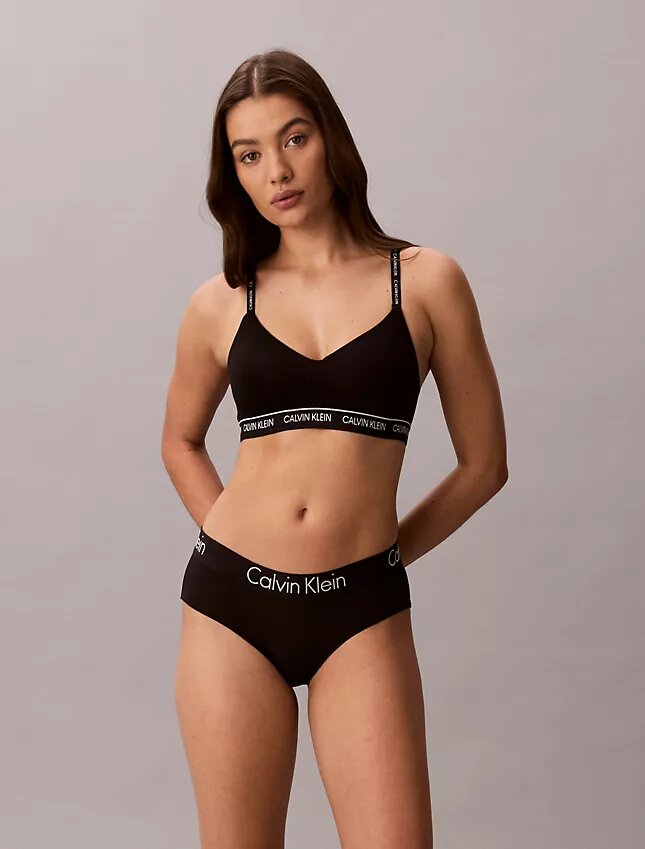 Bralette sans armatures légèrement doublée avec logo Archive Bralette sans armatures légèrement doublée avec logo Archive