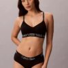 Bralette sans armatures légèrement doublée avec logo Archive Bralette sans armatures légèrement doublée avec logo Archive