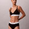 Bralette triangle de grossesse Icon en coton et Modal, légèrement doublée