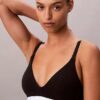 Bralette triangle de grossesse Icon en coton et Modal, légèrement doublée