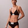 Bralette triangle Heritage Classic en Cotton Stretch légèrement doublée Bralette triangle Heritage Classic en Cotton Stretch légèrement doublée