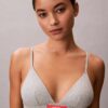 Bralette triangle Heritage Classic en Cotton Stretch légèrement doublée Bralette triangle Heritage Classic en Cotton Stretch légèrement doublée