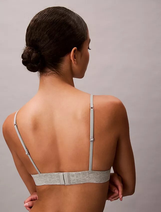 Bralette triangle Heritage Classic en Cotton Stretch légèrement doublée Bralette triangle Heritage Classic en Cotton Stretch légèrement doublée