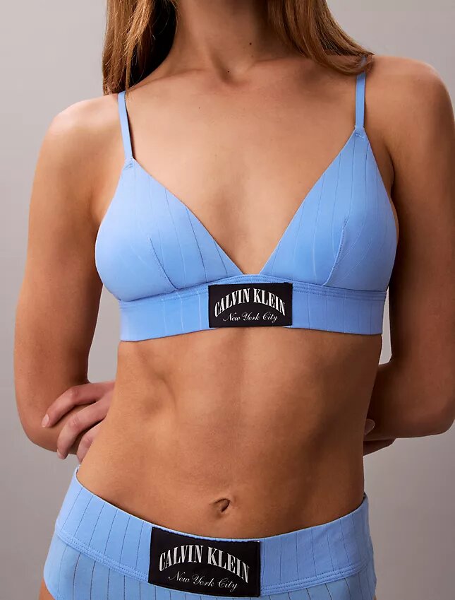 Bralette triangle Heritage Classic en Cotton Stretch légèrement doublée Bralette triangle Heritage Classic en Cotton Stretch légèrement doublée