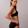 Bralette triangle Icon en coton et Modal métallisé, légèrement doublée