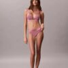 Bralette triangle Icon en coton et Modal métallisé, légèrement doublée