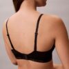 Bralette triangle Icon en coton et Modal métallisé, légèrement doublée
