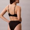 Bralette triangle Icon en coton et Modal métallisé, légèrement doublée