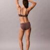 Bralette triangle Icon en coton et Modal métallisé, légèrement doublée