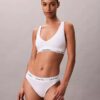 Bralette triangle Icon en coton et Modal, Unlined