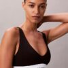 Bralette triangle Icon en coton et Modal, Unlined