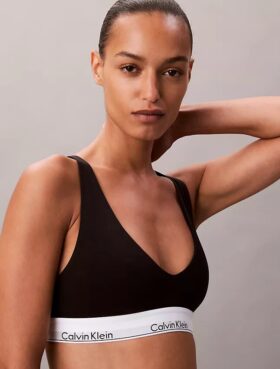 Bralette triangle Icon en coton et Modal, Unlined