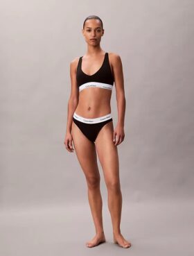 Bralette triangle Icon en coton et Modal, Unlined