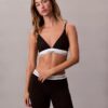 Bralette triangle Icon en coton et Modal, Unlined