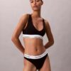 Bralette triangle Icon en coton et Modal, Unlined