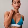 Bralette triangle légèrement doublée en coton et Modal Icon