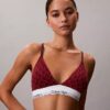Bralette triangle légèrement doublée en coton et Modal Icon