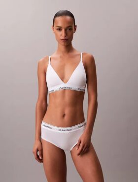 Bralette triangle légèrement doublée en coton et Modal Icon