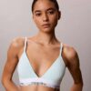Bralette triangle légèrement doublée en coton et Modal Icon