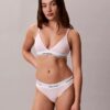 Bralette triangle légèrement doublée en coton et Modal Icon