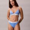 Bralette triangle légèrement doublée en coton et Modal Icon