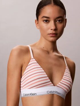 Bralette triangle légèrement doublée en coton et Modal Icon