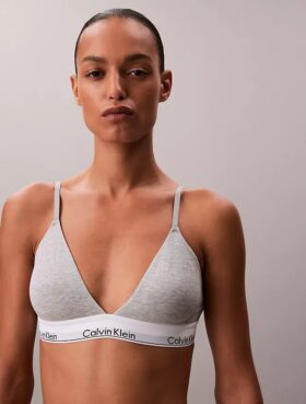 Bralette triangle légèrement doublée en coton et Modal Icon