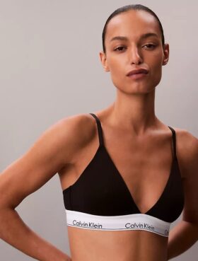 Bralette triangle légèrement doublée en coton et Modal Icon
