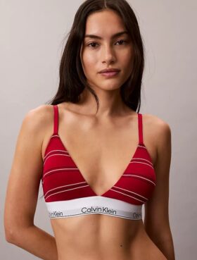 Bralette triangle légèrement doublée en coton et Modal Icon